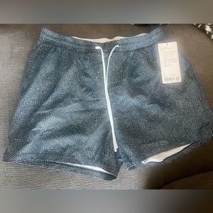 Lululemon XL swim trunks. Navy blue color. New with tags.